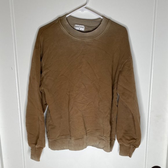 Cotton Citizen Long Sleeve Crew Neck Sweatshirt -S - Picture 1 of 4